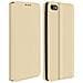 Custodia Iphone Se / 7 / 8 Portacarte Funzione Supporto Similpelle Liscia Oro - Foto miniatura 1