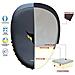 Messa A Fuoco Pad Guanti Mano Target Pad Boxe Kickboxing Muay Thai Training Coppia (nero)  - Foto miniatura 4