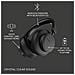 Cuffie Bluetooth Wireless Miami Con Cancellazione Del Rumore, Nero - Foto miniatura 4