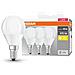Mini-palla Led 40w / 827 Satinato E14 Pacco Da 3 Hs - C - Foto miniatura 3