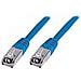 Cavo di rete Cat. 5E SF-UTP 0.5 m - Blu - Foto miniatura 1