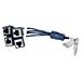 X260 Mini D-28 to 4-RJ45 0.3m Router Cable - Foto miniatura 1