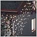 Luci a Ghiaccioli a LED 10 m 400 LED Bianco Caldo 8 Funzioni - Foto miniatura 5