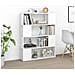 Libreria /Divisorio Bianco 100x24x124 cm - Foto miniatura 3