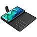 Custodia Compatibile Con Honor View 30 Pro In Nero Carbone - Coperchio Protettiva Con Chiusura Magnetica, Funzione Stand E Tasca Per Le Carte - Foto miniatura 7