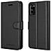 Custodia Compatibile Con Honor View 30 Pro In Nero Carbone - Coperchio Protettiva Con Chiusura Magnetica, Funzione Stand E Tasca Per Le Carte - Foto miniatura 8