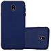 Custodia Compatibile Con Samsung Galaxy J7 2017 In Candy Blu Scuro - Coperchio Protettivo In Silicone Tpu Flessibile - Foto miniatura 1