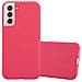 Custodia Compatibile Con Samsung Galaxy S21 Plus In Candy Rosso - Coperchio Protettivo In Silicone Tpu Flessibile - Foto miniatura 1