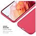 Custodia Compatibile Con Samsung Galaxy S21 Plus In Candy Rosso - Coperchio Protettivo In Silicone Tpu Flessibile - Foto miniatura 7