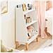Sobuy Libreria Scaffale Per Bambini 60x25x80cm Kmb47-w - Foto miniatura 11