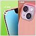 Cover Per Iphone 14 Ibrida Semirigida Sottile Leggera Rosa Chiaro - Foto miniatura 5