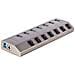 Hub USB-C Autoalimentato a 7 Porte con Interruttori Individuali - Multipresa USB 3.0 5Gbps per Notebook e PC Desktop USB-C /A - Ciabatta USB-Type C BC 1.2 con Alimentatore - Foto miniatura 1