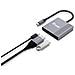 133488 adattatore grafico USB 3840 x 2160 Pixel Nero, Grigio - Foto miniatura 2
