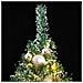Albero Di Natale Artificiale Con 300 Led Palline E Neve 240 Cm - Foto miniatura 2