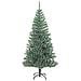 Albero Di Natale Artificiale Con 300 Led Palline E Neve 240 Cm - Foto miniatura 8