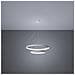 Sollux Lighting Lampadario Rio 2 55/78 Bianco Led 4000k Th. 178 - Moderno Lampadario Bianco 150x78x78 Cm - Foto miniatura 3