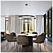 Sollux Lighting Lampadario Rio 2 55/78 Bianco Led 4000k Th. 178 - Moderno Lampadario Bianco 150x78x78 Cm - Foto miniatura 1