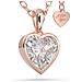 Collana in Argento Sterling, ""Love"", Oro rosa - Foto miniatura 1