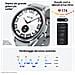 Smartwatch Display 1.5" 16 GB Bluetooth Wi-Fi Colore Nero - Foto miniatura 8
