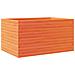 Fioriera Giardino Marrone Cera 90x60x46 cm Legno Massello Pino - Foto miniatura 8