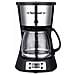 Macchina da caffè TCA-1296 Capacita 1,5 L Potenza 1000 W Colore Nero Acciaio inox - Foto miniatura 2