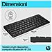 Tastiera Wireless 0196548516209  Colore Nero - Foto miniatura 2