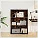Libreria Rovere Fumo 80x30x114 Cm In Legno Multistrato - Foto miniatura 3