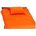 Lettino Mare Microfibra Lettino Con Cuscino E Tasche Modello Fluo Lettino Arancio - Foto miniatura 3