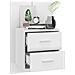 Lusso Casadino -  Comodino A Parete Bianco - Foto miniatura 3
