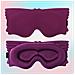 Mascherina Per Dormire Sagomata 3d - Blocco Luce Totale Darkpurple - Foto miniatura 2