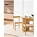 Set Di 2 Sedie Da Pranzo Eagan Legno Marrone /beige - Foto miniatura 1