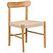 Set Di 2 Sedie Da Pranzo Eagan Legno Marrone /beige - Foto miniatura 3
