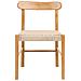Set Di 2 Sedie Da Pranzo Eagan Legno Marrone /beige - Foto miniatura 4