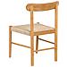 Set Di 2 Sedie Da Pranzo Eagan Legno Marrone /beige - Foto miniatura 5