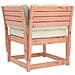 Set Divani Giardino 3 pz con Cuscini Legno Massello di Douglas - Foto miniatura 5