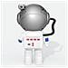 Galaxy 7 Colore Proiettore Animato Timer Telecomando, Bianco - Foto miniatura 2