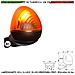 Lampeggiatore Cancello Automatico Luce 9+9 Led 12/24 Vac Intermittenza Elettronica 40/45 Lampeggi Al Minuto Contenitor - Foto miniatura 1