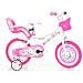 Bici Da Bambina Misura 16'' Art. 616g-hk Bicicletta   Da Bimba Linea Hello Kitty - Foto miniatura 1