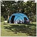 Tenda da campeggio con tetto Blu 475 x 475 x 235 cm Poliestere - Foto miniatura 2