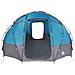 Tenda da campeggio con tetto Blu 475 x 475 x 235 cm Poliestere - Foto miniatura 4