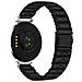 Cinturino Di Ricambio Premium In Acciaio Inossidabile Con Design A Pipistrello Da 12 Mm Compatibile Con Garmin Lily 2 Black - Foto miniatura 5