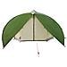 Tenda Teepee con tetto Verde e Grigio 600 x 600 x 347 cm - Foto miniatura 5