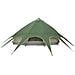 Tenda Teepee con tetto Verde e Grigio 600 x 600 x 347 cm - Foto miniatura 8