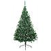 Albero di Natale artificiale con luci integrate Verde 210 cm - Foto miniatura 5