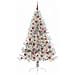 Albero di Natale artificiale con luci integrate Argento 180 cm - Foto miniatura 3