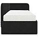 Cornice del letto ad angolo Nero 80 x 200 cm Velluto - Foto miniatura 8