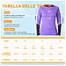 Rashguard casual femminile L /S, Ultra viola /nero - M - Foto miniatura 7