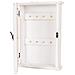 Cassetta Portachiavi In Legno Bianco 23x7,5x34h - Foto miniatura 4