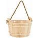 Secchio per Sauna 2 pcs Marrone - Foto miniatura 4