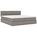 Letto con luci a strisce a LED Talpa 180 x 200 cm Tessuto - Foto miniatura 7